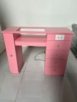 Mesa Manicure Profesional con Cajonera LAIVA ROSA